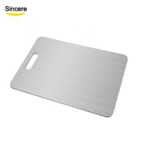 Eco-Friendly Stainless Steel Cutting Board Chopping Block Kitchen Accessories