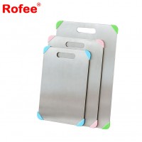 Eco-friendly cutting board stainless steel chopping board