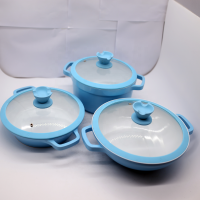 Wholesale technique nonstick ceramic coating cookware sets