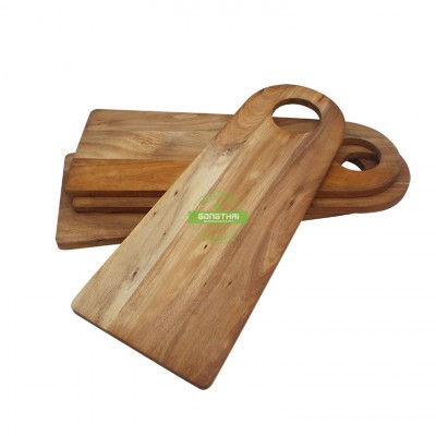 promotional product long shape wooden bread cutting board