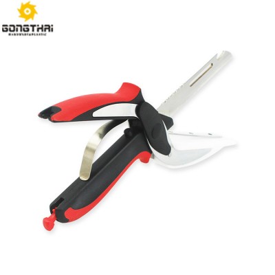 New Design 6 in 1 Magical Cutter Food Chopper Scissors