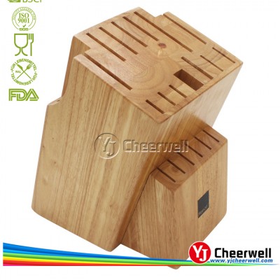 20 Slot Bamboo Universal Knife Block