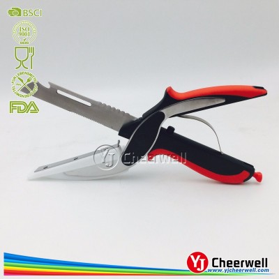 Kitchen Shears With Built-in Cutting Board Multipurpose Kitchen Scissors