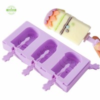 Silicone Ice Cream Mold with Lid